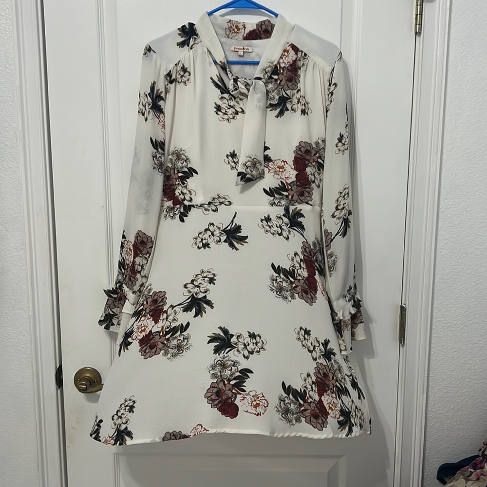 Long sleeve short dress from dubai